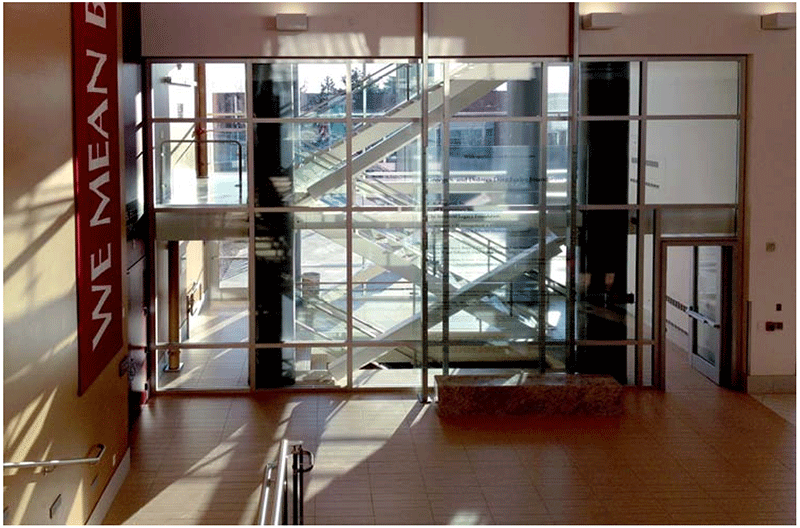 Reinventing Stairways Using Fire Rated Glass