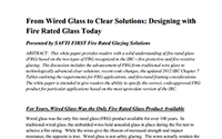 Designing with fire rated glass today | SAFTI FIRST