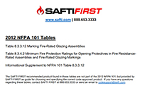 2012 NFPA | SAFTI FIRST