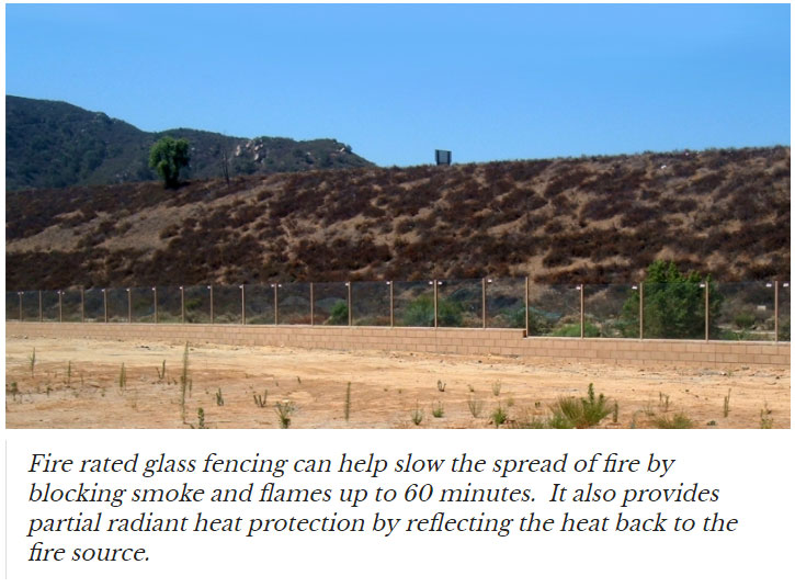 Fire Rated Glass Fencing | SAFTI FIRST